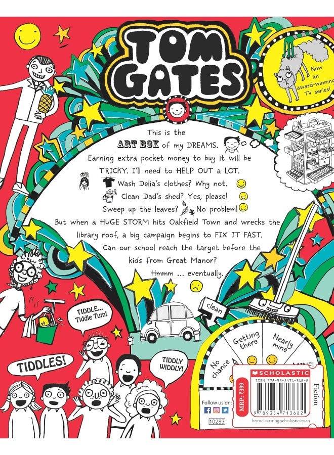 Scholastic TOM GATES #20: HAPPY TO HELP (EVENTUALLY)  - Image 2