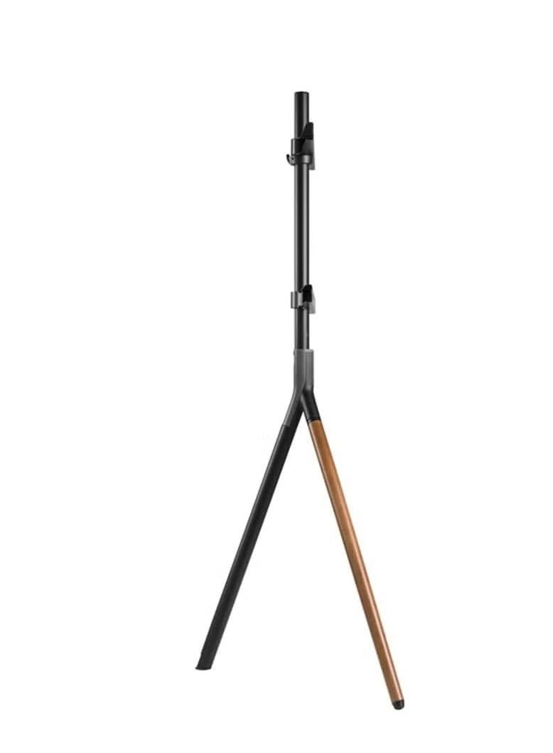 JAJEEK Easel Studio TV Floor Stand, Mount for 49" - 70" Screen Size, Supports Up to 40 KG - Stylish Grey/Walnut Finish for Modern Home & Office Use, Adjustable Height & Sturdy Base for Safe Viewing - Image 5