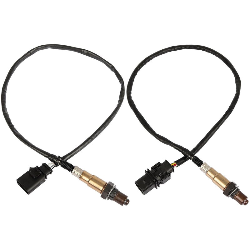 QIJIAUTO O2 Oxygen Sensor Upstream Downstream for Volkswagen Beetle 2012-2014 - 2PCS - Image 1