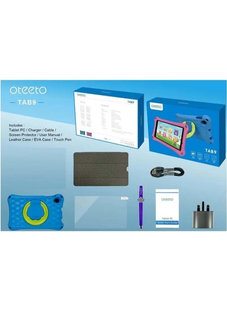 Oteeto TAB 9 Kid's 5G WI-FI Android Tablet – 8GB RAM, 256GB Storage, 6000mAh Battery | 8MP Front & 13MP Rear Camera | Fast Performance & Large Display for Kids | Perfect for Learning, Gaming, and Entertainment  - Image 3