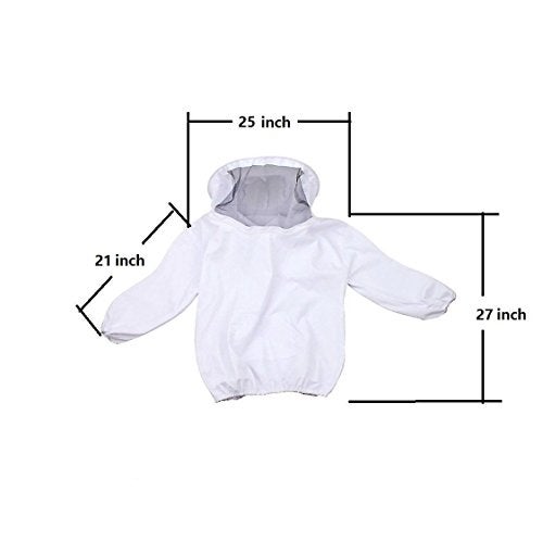 Xgunion Professional Beekeeper Suit (Jacket, Pants, Gloves) Beekeeping Suit Bee Suits for Men Women - Image 4