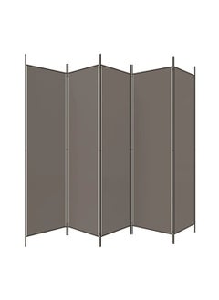 فيداكسل فاصل غرفة من 5 ألواح من القماش بقياس 250×220 سم مع حاجز للخصوصية  - Image 3
