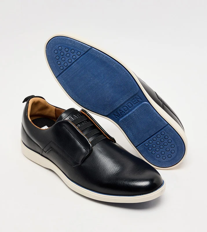 Steve Madden  Mnorman Black Men's Casual Slip-On Shoes for Men | Best Price UAE