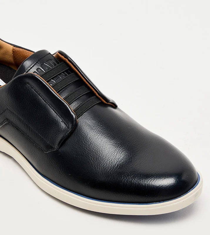 Steve Madden  Mnorman Black Men's Casual Slip-On Shoes for Men | Best Price UAE