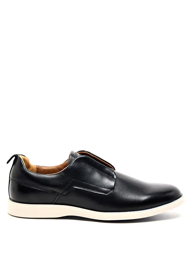 Mnorman Black Men's Casual Slip-On Shoes
