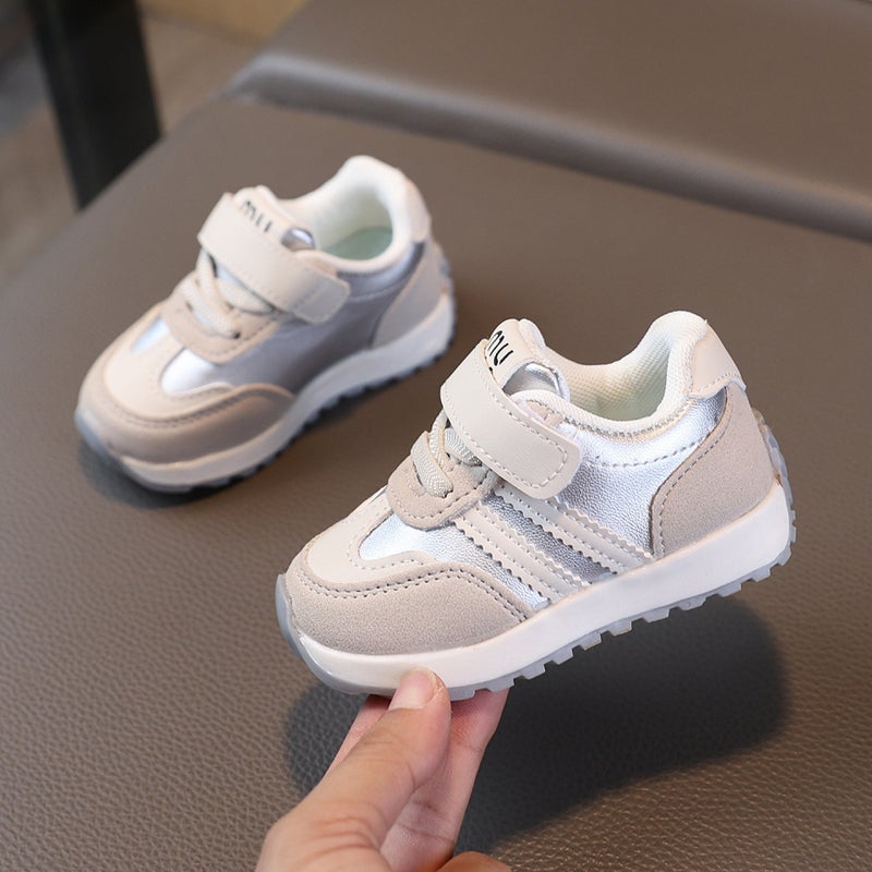 Mesh Sneakers Lightweight Flexible Sole Walking Shoes For Kids Indoor And Outdoor Activities - Image 1