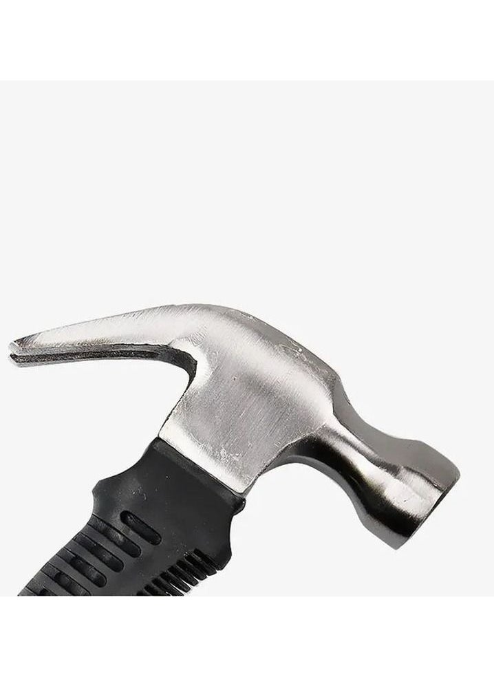 DEFAONS Mini Claw Hammer 300gm Small Hammer Stubby Hammer Short Handle Plastic Grip Carpentry Household Multipurpose Hammer  - Image 2