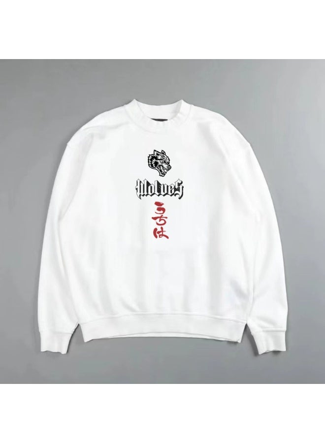 Naruto anime print Retro Plus Velvet sweater fitness sports Jacket - Image 2