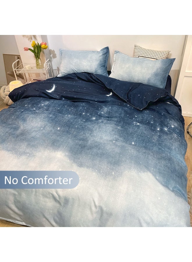 ZERIFAM 4 Piece Duvet Cover Set, Ultra Soft Microfiber Comforter Cover Set with Zipper Closur, Cotton Bedding Set with 2 Pillow Cases(200x230cm) - Image 5