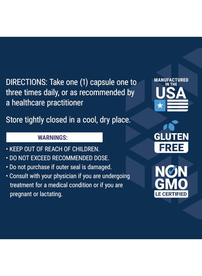 لايف إكستنشن إن-أسيتيل-إل-سيستيين 600 ملغ، لدعم المناعة والكبد والجهاز التنفسي، مضاد أكسدة خالٍ من الغلوتين – 60 كبسولة نباتية - Image 3