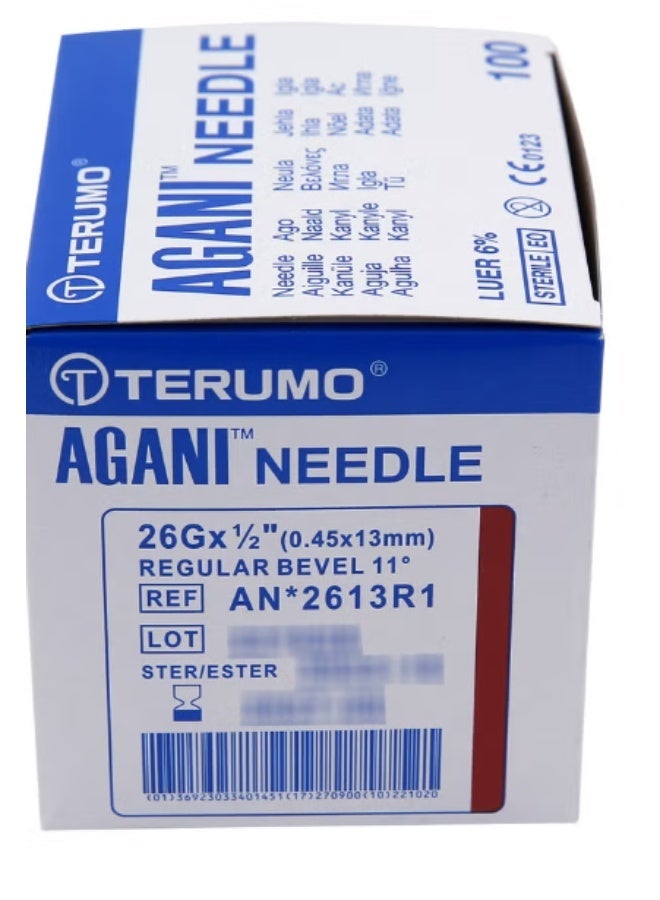 Agani Needle 26G x 1/2 (0.45 x 13mm)