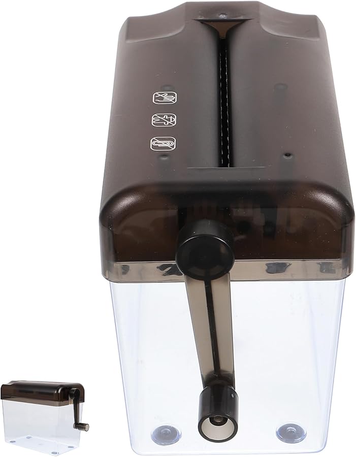 Desktop Paper Shredder Manual A6 Size for Home Office Small Wear Resistant - Image 1