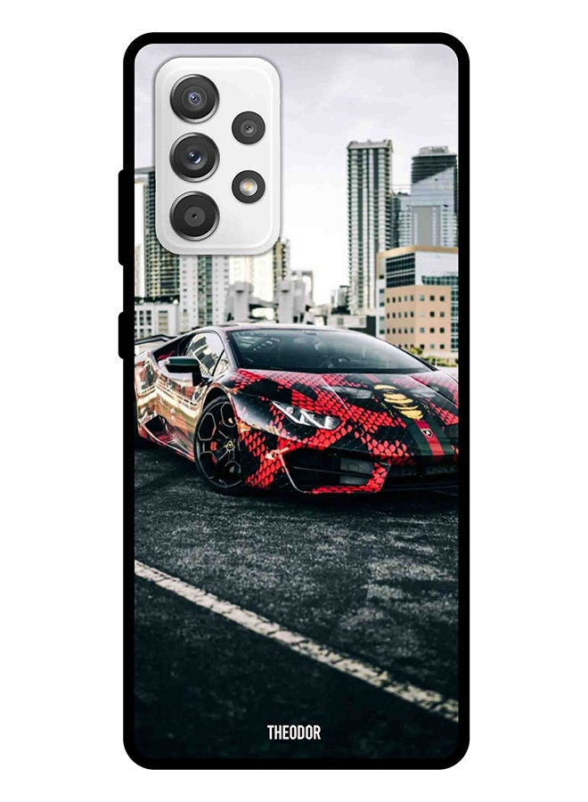 Theodor Protective Case Cover For Samsung Galaxy A52s Colourful Car - Image 1