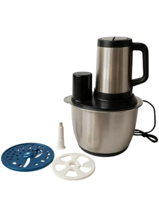High-Power 800W Meat Grinder & Food Processor (3L) | 3-Speed Heavy-Duty Food Preparer | Durable High-Quality Home Essential - Image 3