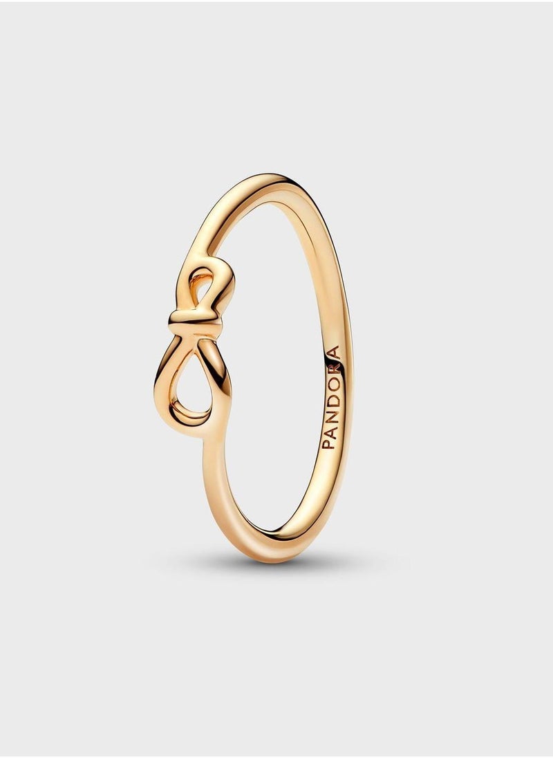 PANDORA Infinity 14K Gold-Plated Ring - Image 1
