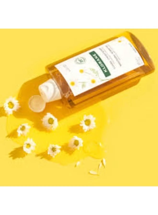 Klorane Brightening - Blonde Hair Shampoo with Chamomile 400ml - Image 4