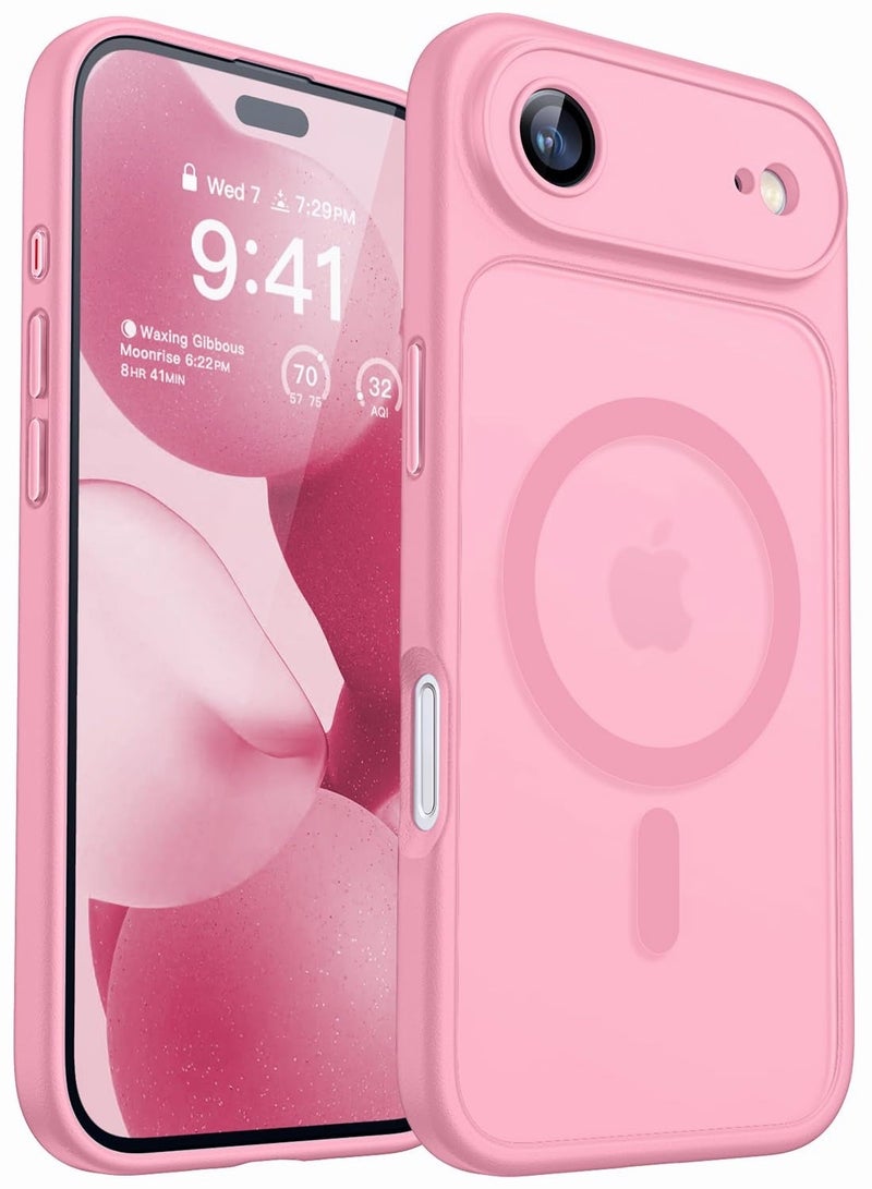 SOKAD MagSafe Matte Pink Case for iPhone Air, Full Camera Protection - Image 1