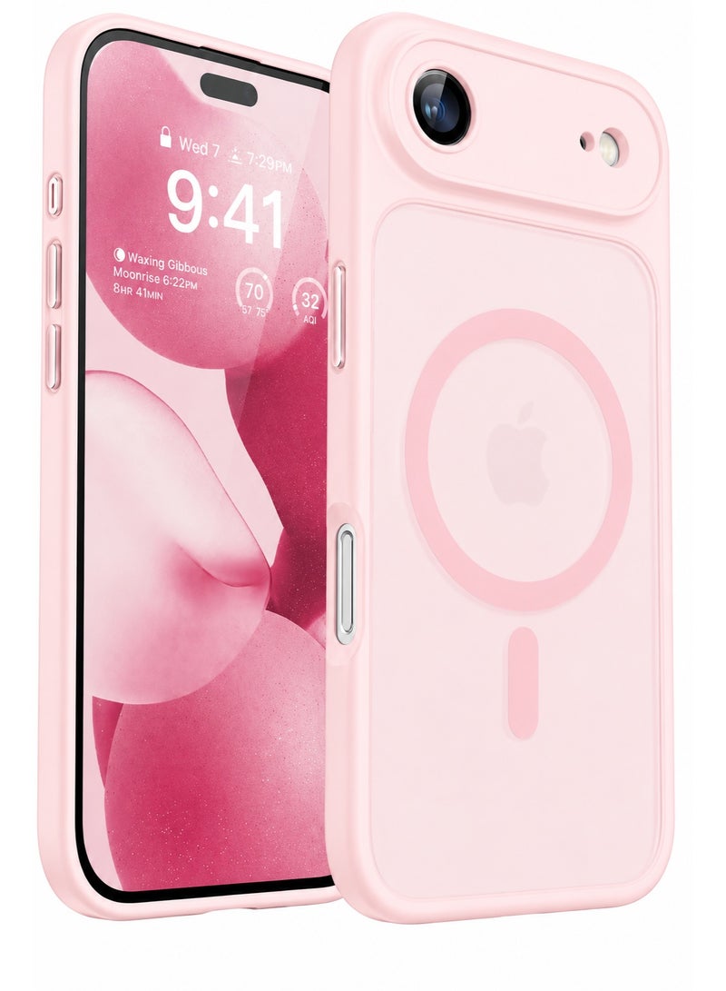 SOKAD MagSafe Matte Pink Case for iPhone Air, Full Camera Protection - Image 1
