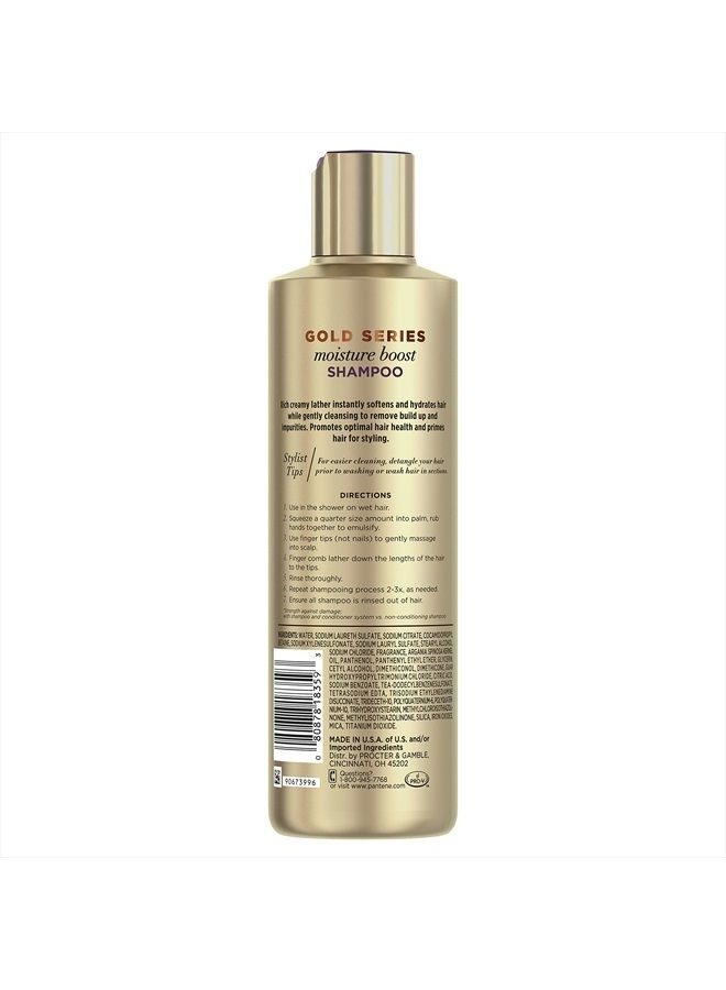 Pantene ProV Gold Series Boost, Moisture Shampoo, 9.1 Fl Oz - Image 2