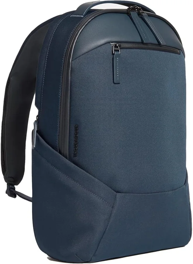 تروبادور حقيبة ظهر Troubadour Apex Backpack 3.0 الفاخرة متعددة الاستخدامات مصنوعة من مادة خفيفة الوزن ومقاومة للماء ومثالية للسفر والعمل وصالة الألعاب الرياضية والرياضة باللون الأزرق الداكن