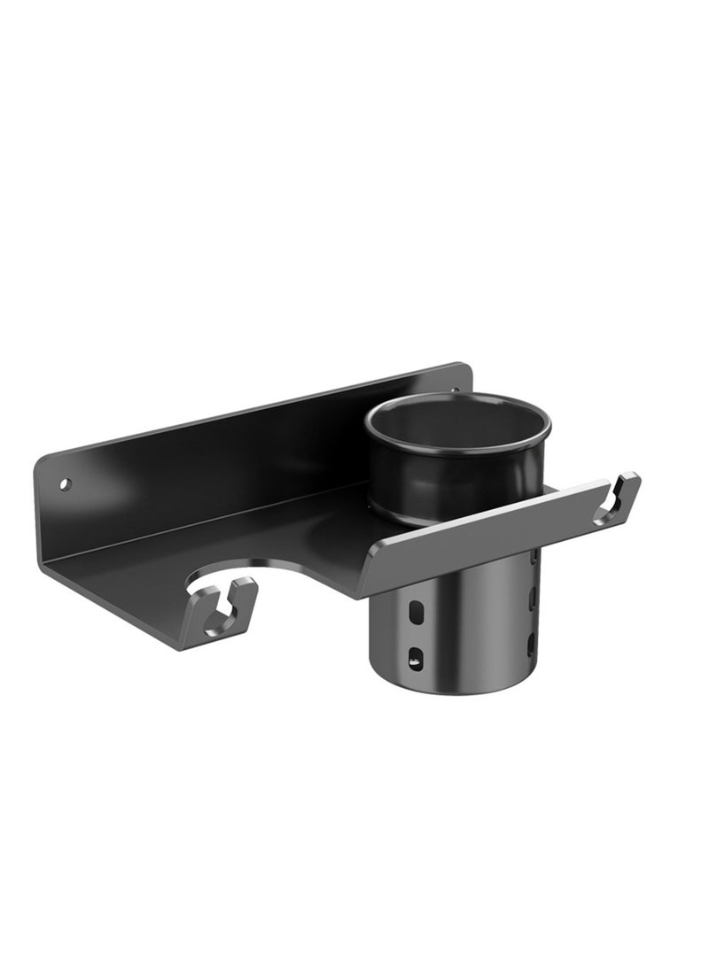 Excefore Hair dryer rack, Hair Dryer Holder Wall Mounted Blow Dryer Holder Hair Tool Organizer, Wall Mounted Electric Hair Dryer Rack, for Home Bathroom Organizer - Image 1