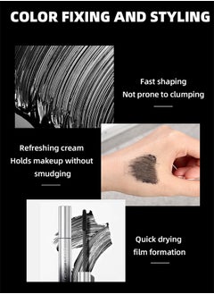 QiBest Volume Building Mascara, Lash Sensational Sky High Washable Mascara Makeup, Volumizing, Lengthening, Defining, Curling, Multiplying, Buildable Formula, Mascara Black  - Image 5