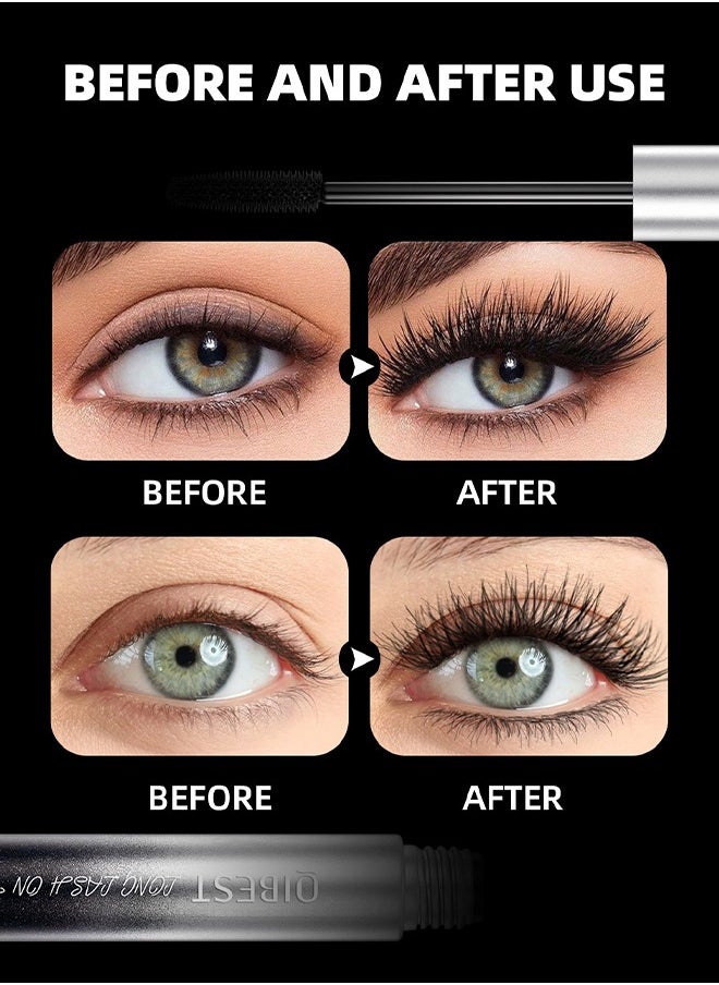 Volume Building Mascara, Lash Sensational Sky High Washable Mascara Makeup, Volumizing, Lengthening, Defining, Curling, Multiplying, Buildable Formula, Mascara Black