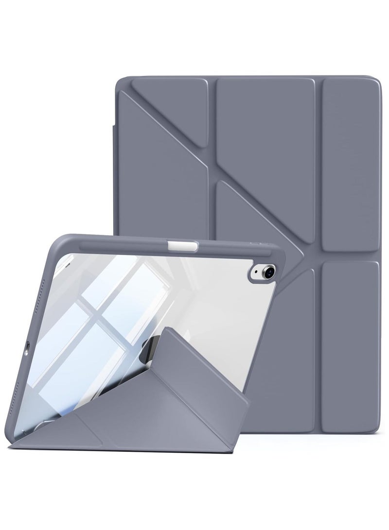 جراب لجهاز iPad (A16) الجيل الحادي عشر 11 بوصة 2025، وجراب لجهاز iPad الجيل العاشر 10.9 بوصة 2022 - غطاء واقٍ متعدد الزوايا يتضمن حاملًا للوضع الرأسي، وحاملًا للقلم، وخاصية التشغيل/الإيقاف التلقائي. - Image 1