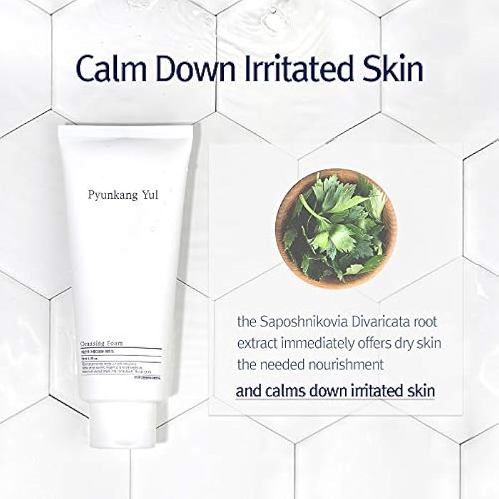 PYUNKANG YUL Cleansing Foam - Korean Facial Wash for All Skin Types - Zero-irritation Face Washer extracted from Coconut - Moisturized Skin & Creating Moisture Barrier after Cleansing - 5.1 Fl. Oz - Image 4