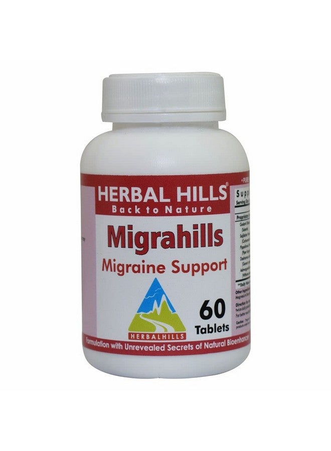 Herbal Hills Migrahills Tablets (60 Tablets (Pack of 1)) - Image 1