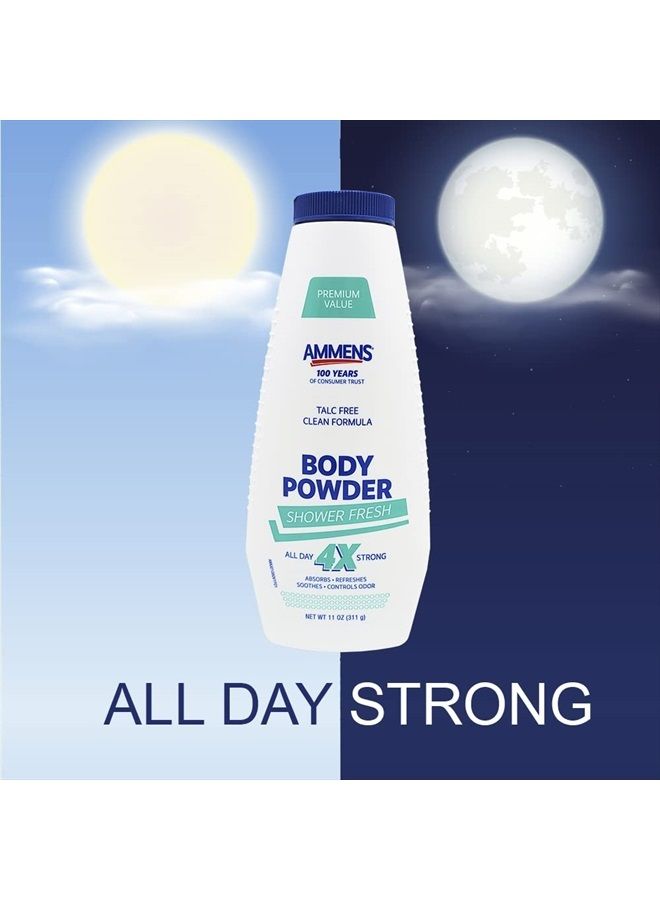 Ammens Powder Shower Fresh 11 oz - Image 3