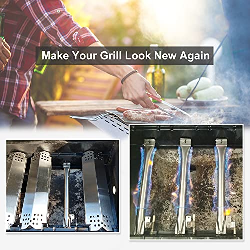 Criditpid Grill Replacement Parts for Nexgrill 4 Burner 720-0830H 720-0783E 720-0830A, Nexgrill 720-0888N 720-0888, Heat Shield, Burners and Igniter for Nexgrill Replacement Parts 4 Burner 720-0830H - Image 5