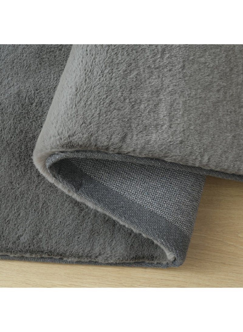 Home Box Faux Rabbit Fur Rug 230 x 80 cm - Image 3