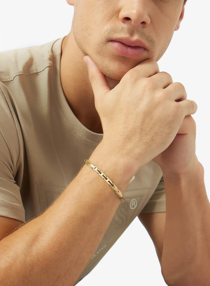 GUESS  12Mm Matte Multi Link Bracelet for Men | Best Price UAE