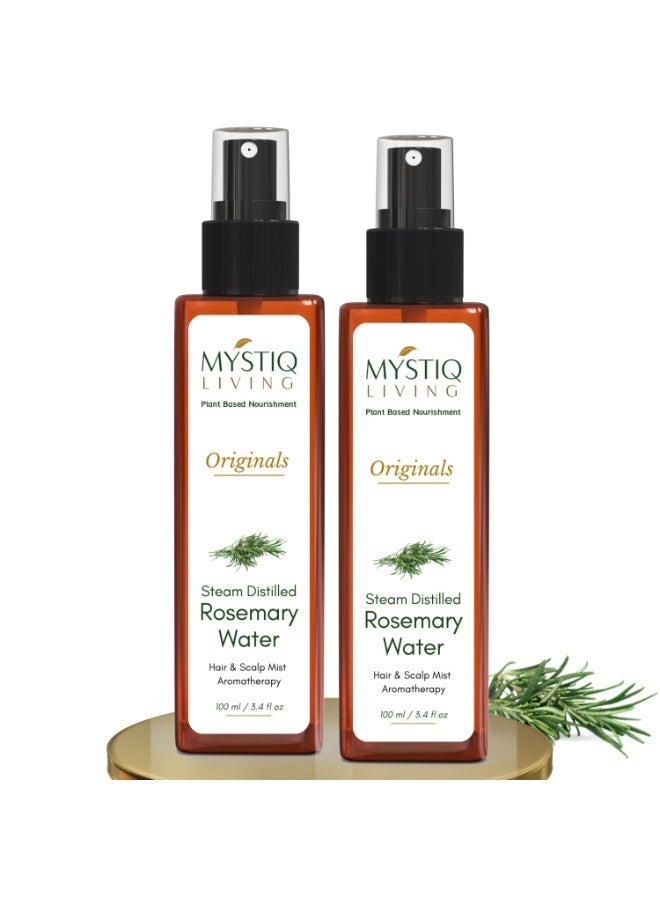 MYSTIQUE Mystiq Living Rosemay Hair Spray for Growth, Super Combo(Pack of 3)- 100 ML | Rosemary Water Helps Reduce Hair Fall - Image 1