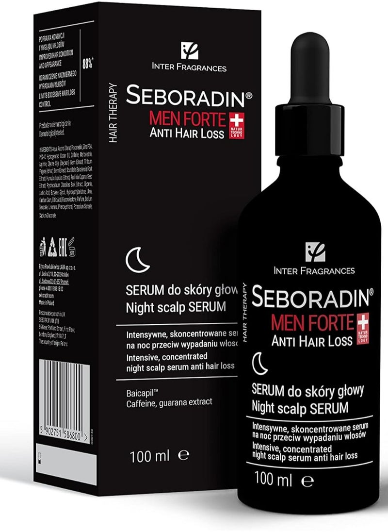 Seboradin - Seboradin Men Forte Anti Hair Loss Night Serum  100 ML - Image 1