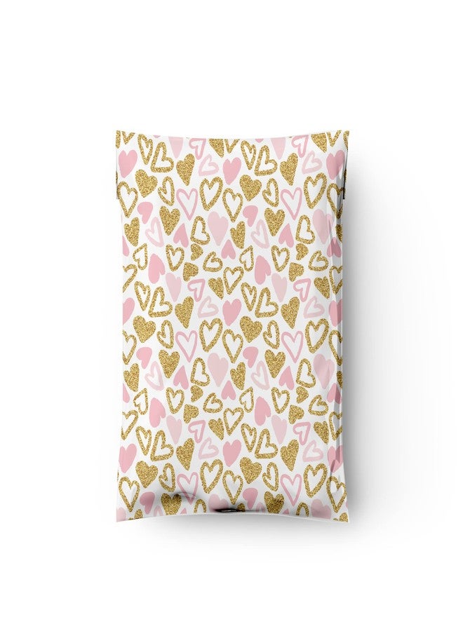 Pro Supply Global 19x24 (25) Pink Hearts Designer Poly Mailers Waterproof Self Sealing Tear Resistant Polymailers Large Shipping Envelopes Premium Printed Bags For Small Businesses - Image 5