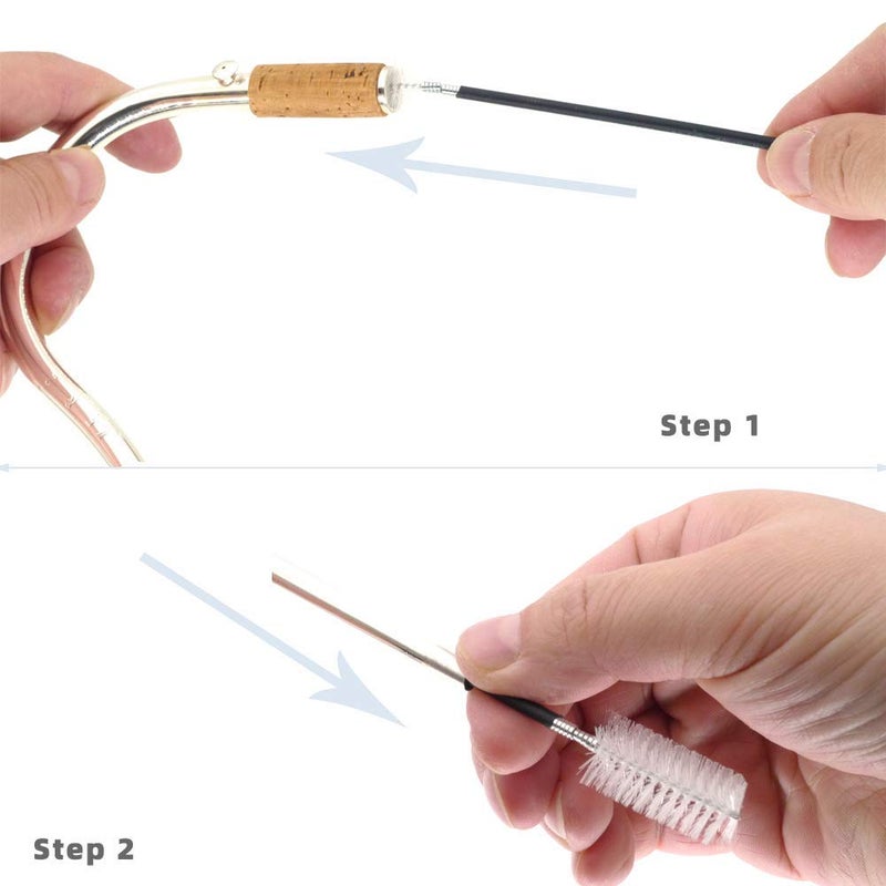 Reed123 Bassoon Fagott Bocal Brush, Cleaner and Easier to Use than Bocal Swab - Image 2