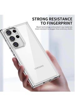 Houmt Samsung Galaxy S25 Ultra Case Transparent Yellowing Resistant Anti-Scratch Shockproof Galaxy S25 Ultra Cover Drop Protection Phone Case for Samsung Galaxy S25 Ultra 6.8 inch  - Image 5