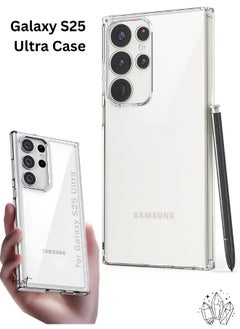 Houmt Samsung Galaxy S25 Ultra Case Transparent Yellowing Resistant Anti-Scratch Shockproof Galaxy S25 Ultra Cover Drop Protection Phone Case for Samsung Galaxy S25 Ultra 6.8 inch  - Image 1