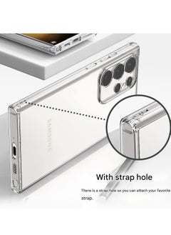 Houmt Samsung Galaxy S25 Ultra Case Transparent Yellowing Resistant Anti-Scratch Shockproof Galaxy S25 Ultra Cover Drop Protection Phone Case for Samsung Galaxy S25 Ultra 6.8 inch  - Image 2