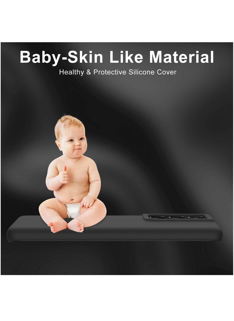 إيف غطاء حماية من السيليكون مصمم لهاتف سامسونج جالاكسي S21 بلمسة نهائية غير لامعة من جل المطاط السائل فائق النعومة - Image 4