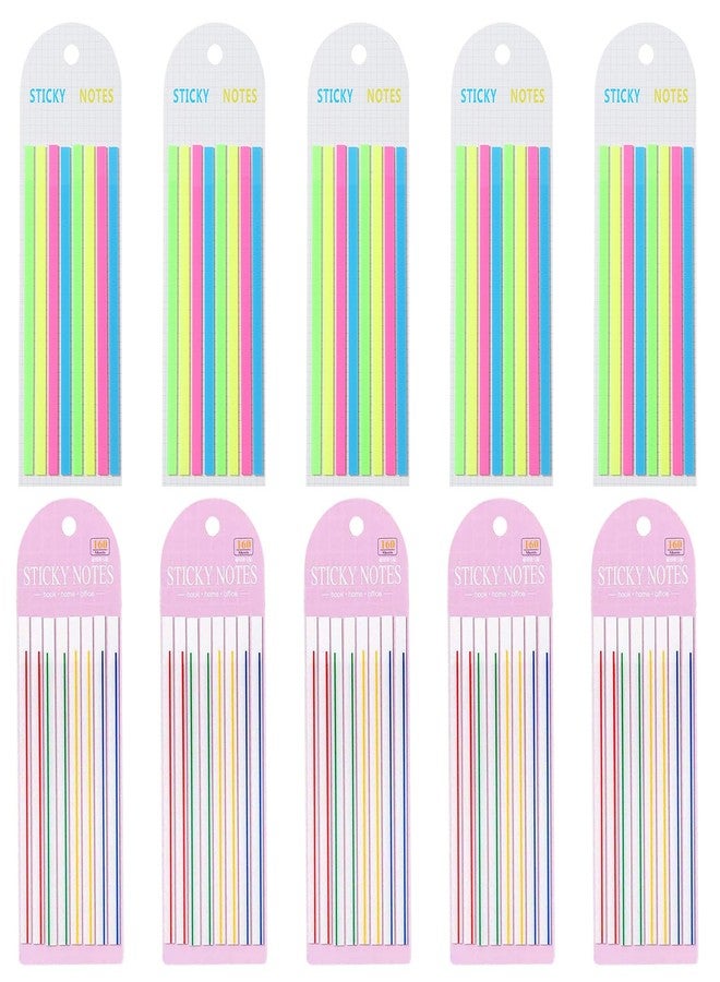 Geyynow Mahjong Highlighter Strips 5 Pack/800pcs & Stickers 5 Pack/800pcs, Mahjong Line Finder Highlighter Taps Accessories, Transparent Sticky Card Markers Reusable & No Adhesive Residue - Image 1