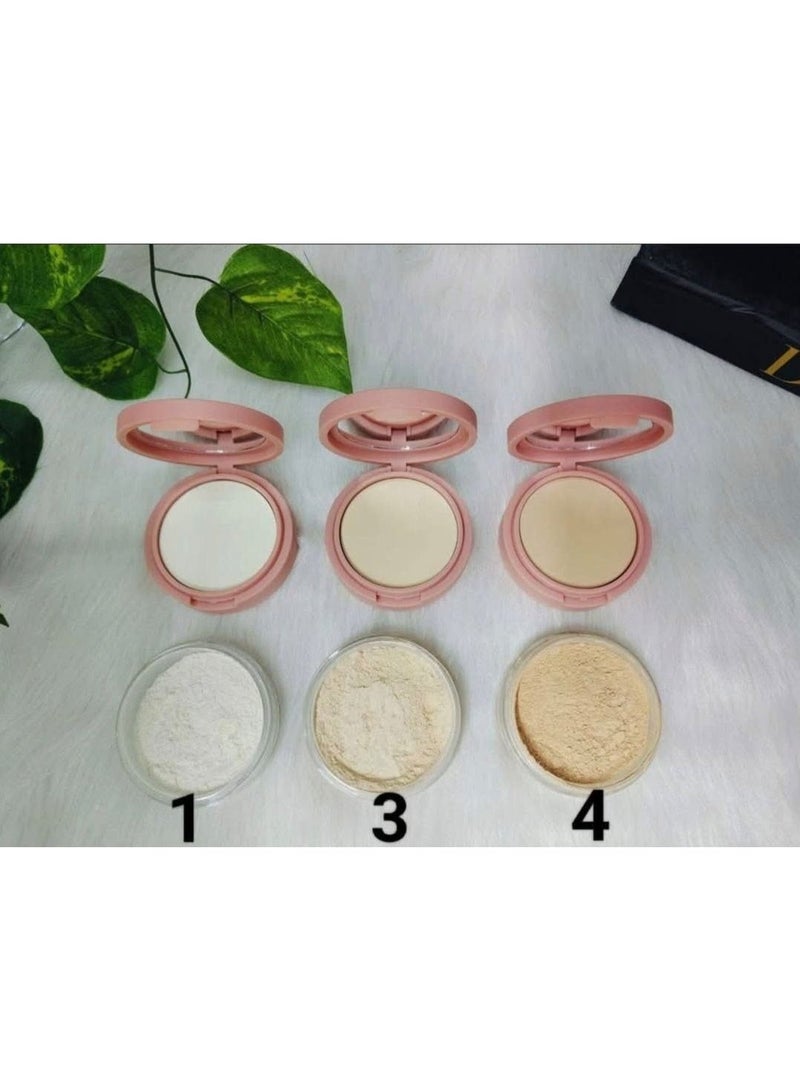 Rose Berry Loose Powder & Compact Powder -01 - Image 2