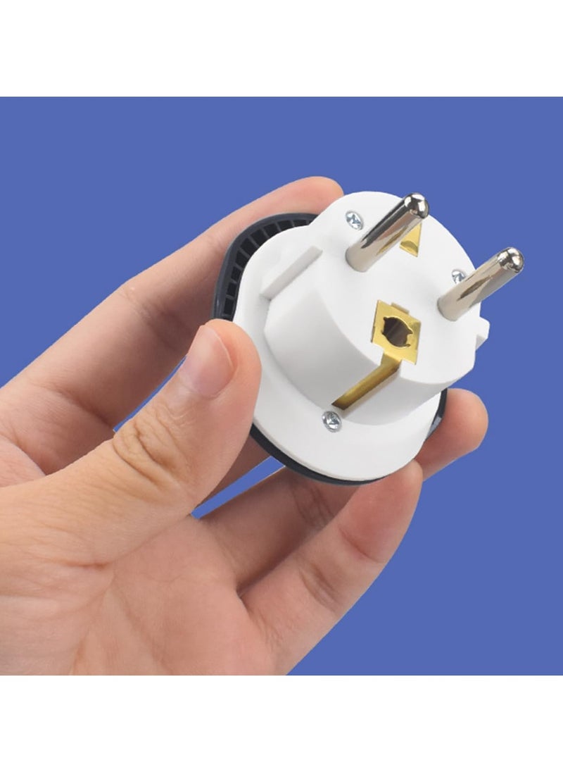 INFLUX INFLUX Universal Travel Adapter, 4-Pack International Plug Adapter–Essential Multi-Plug Extension Plug Socket for Travel, Plug Converter, UAE, USA, EU, UK, AU, CN to KSA/EU/Germany Socket  - Image 2