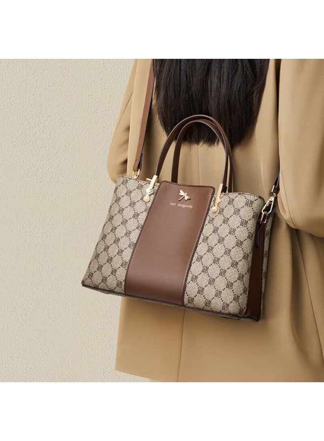 RED DRAGONFLY Hongqingting Handbag For Women, Luxury Shoulder Bag, Large Capacity Tote Bag, Gift For Girlfriend, Qixi Valentine's Day Present - Image 1
