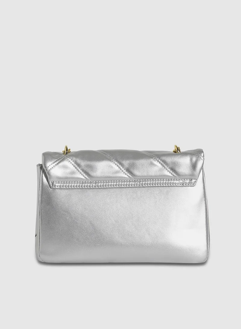 Haute Sauce Quilted Chain Handbag