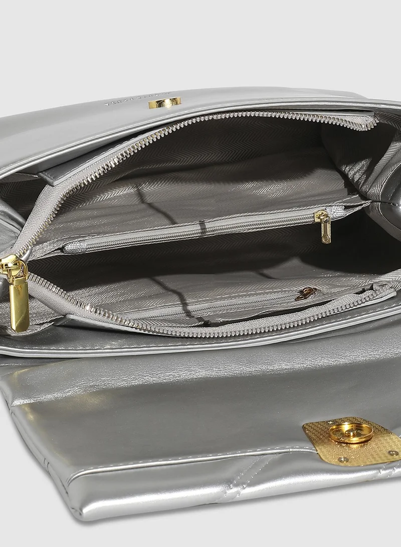 Haute Sauce Quilted Chain Handbag