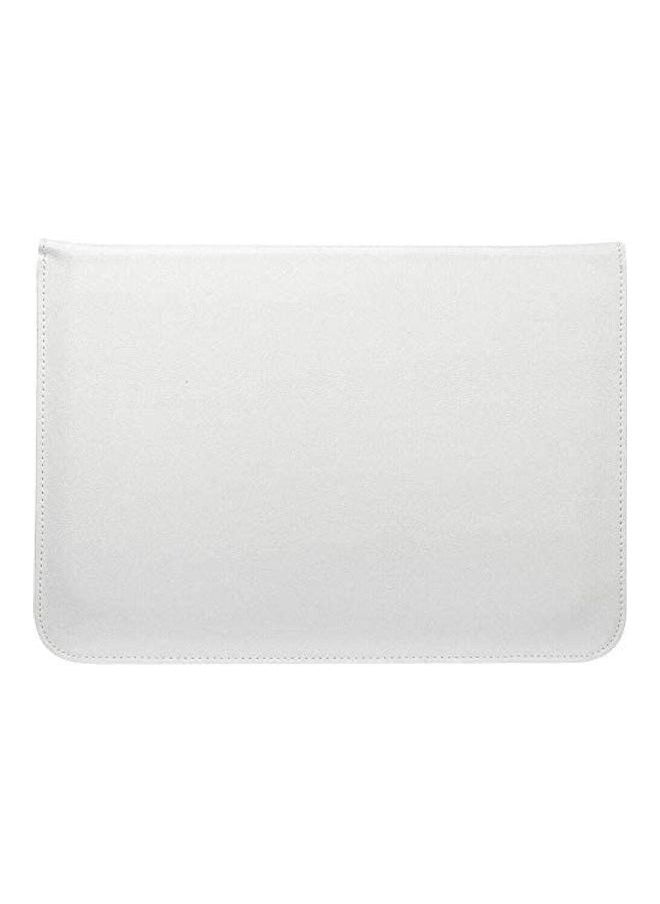 NIBEMINENT 13 Inch Laptop Sleeve Case Compatible With MacBook Air White  - Image 2
