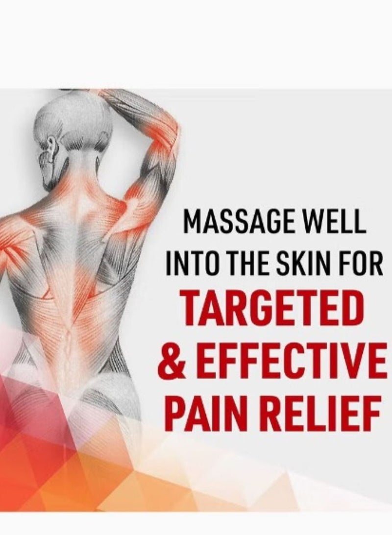 Radian Massage Cream 40g Pack of 3 for Temporary Relief of Muscular Stiffness Sprains and Rheumatic Discomfort - Image 3